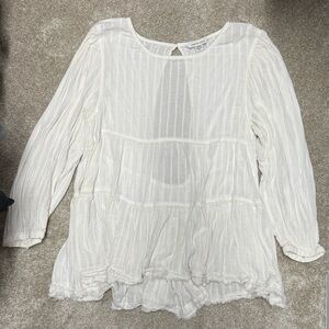 American Eagle Outfitters peplum shirt